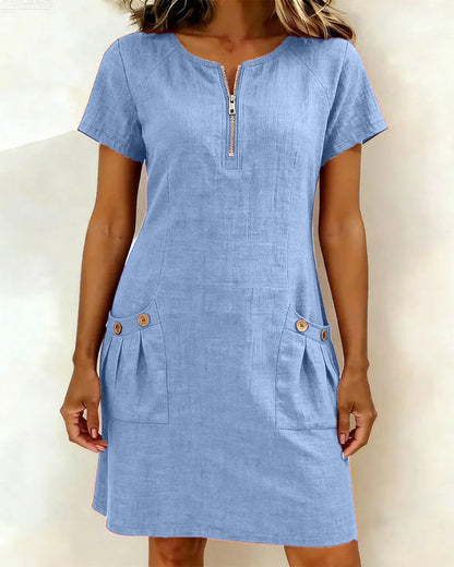 Vestido Carmen styling outdoor verano mediterráneo