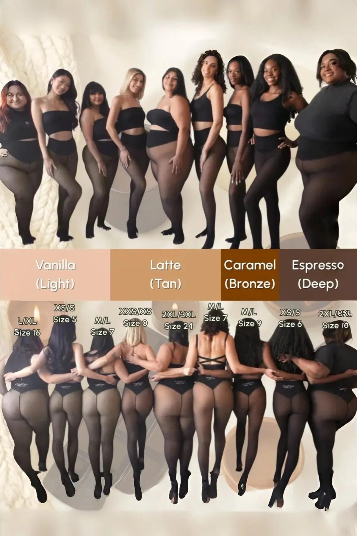 Medias Shapewear para Invierno