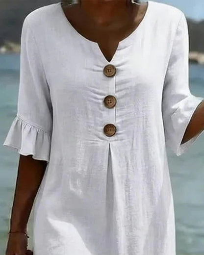 Vestido Midi Inés — lifestyle