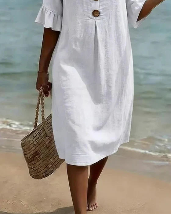 Vestido Midi Inés — lifestyle