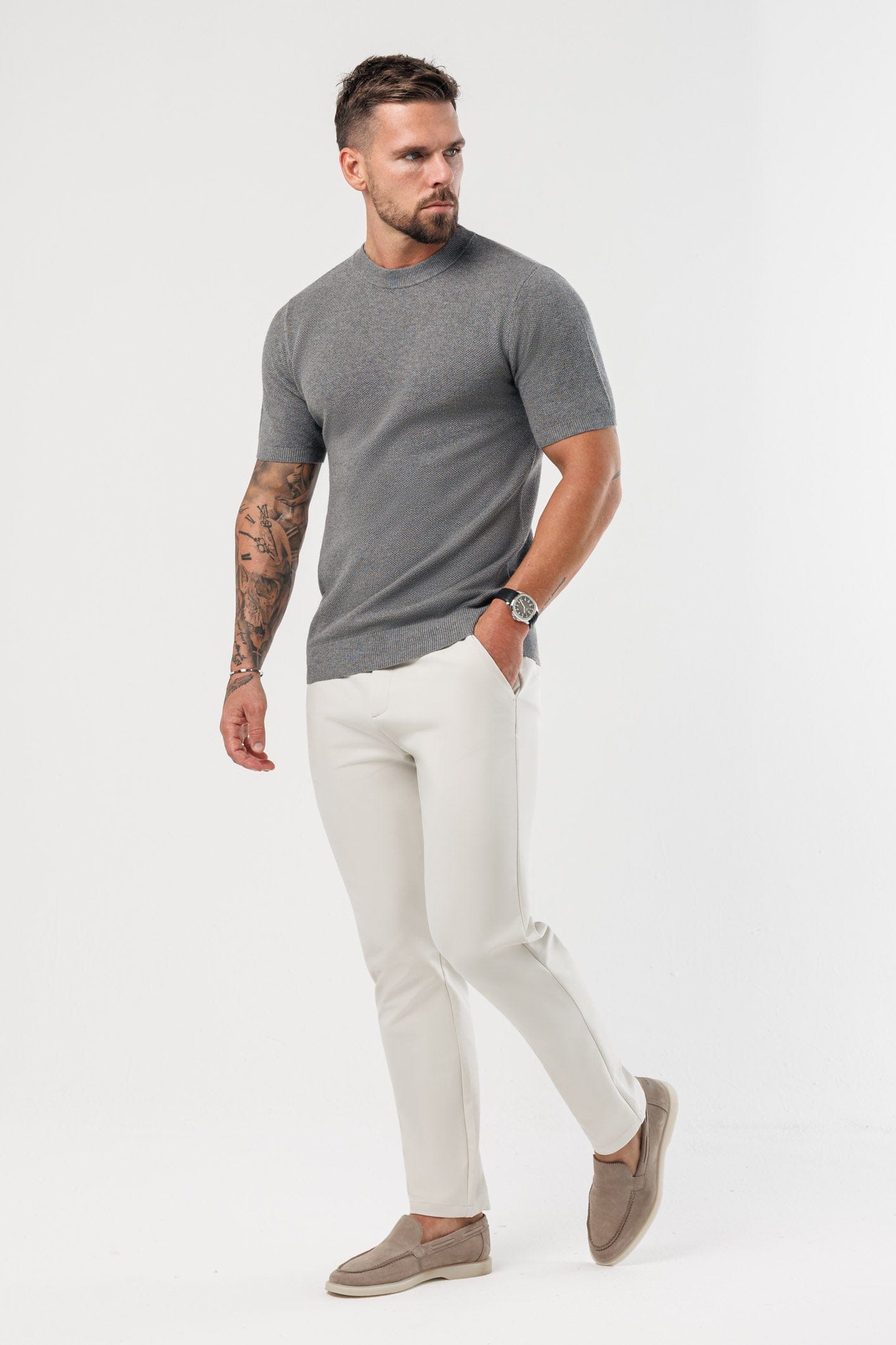 Camiseta Norte Gris Oscuro — shot 7