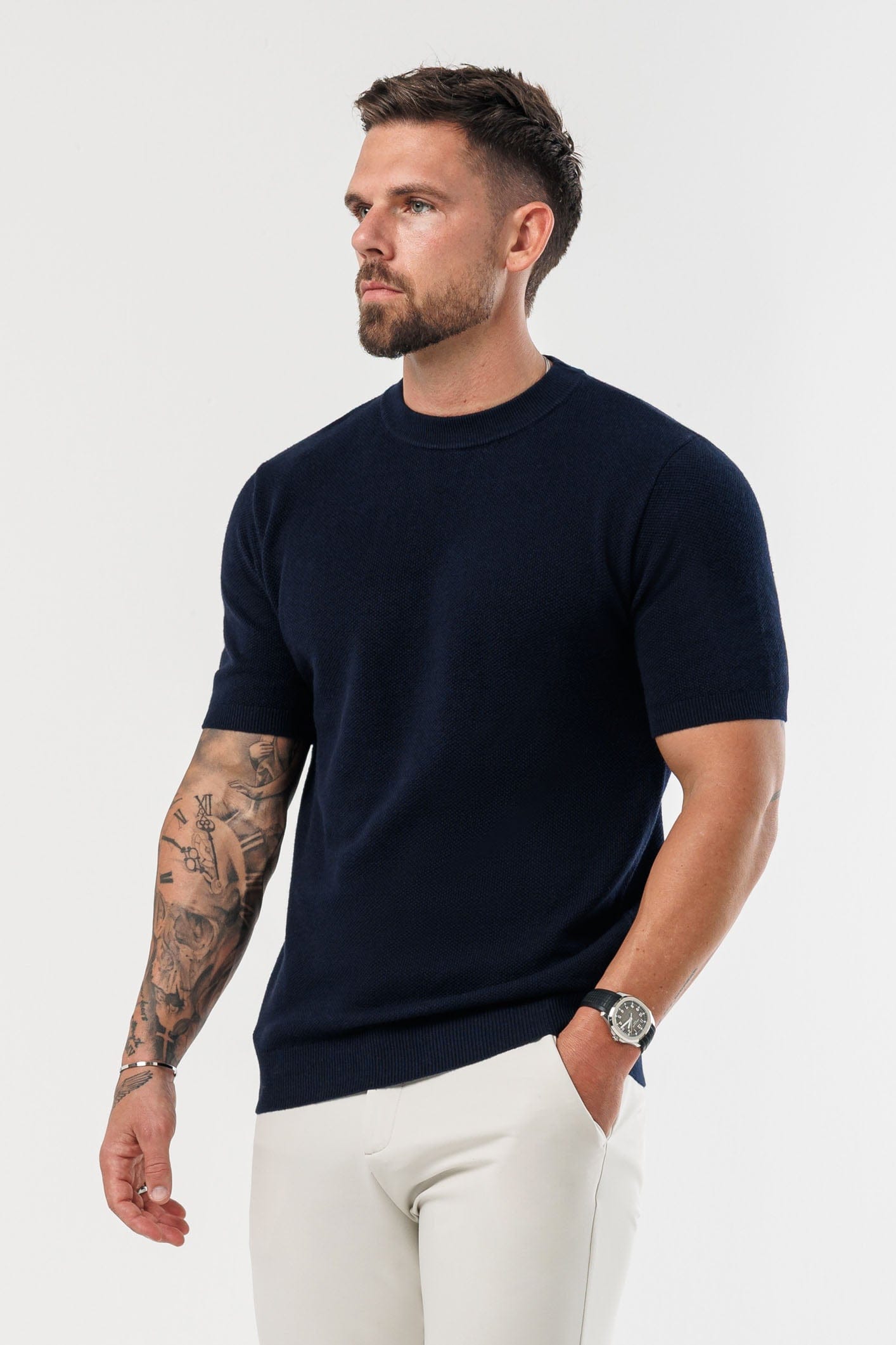Camiseta Norte Azul Marino — shot 3